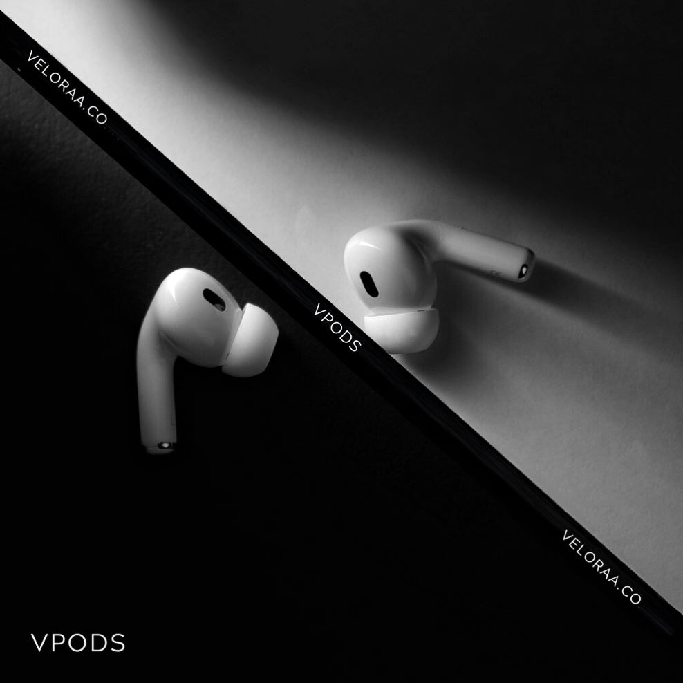 Vpods Pro 2 ANC - Free 5000mAh Magsafe Powerbank | 6 Months Warranty - Veloraa Official