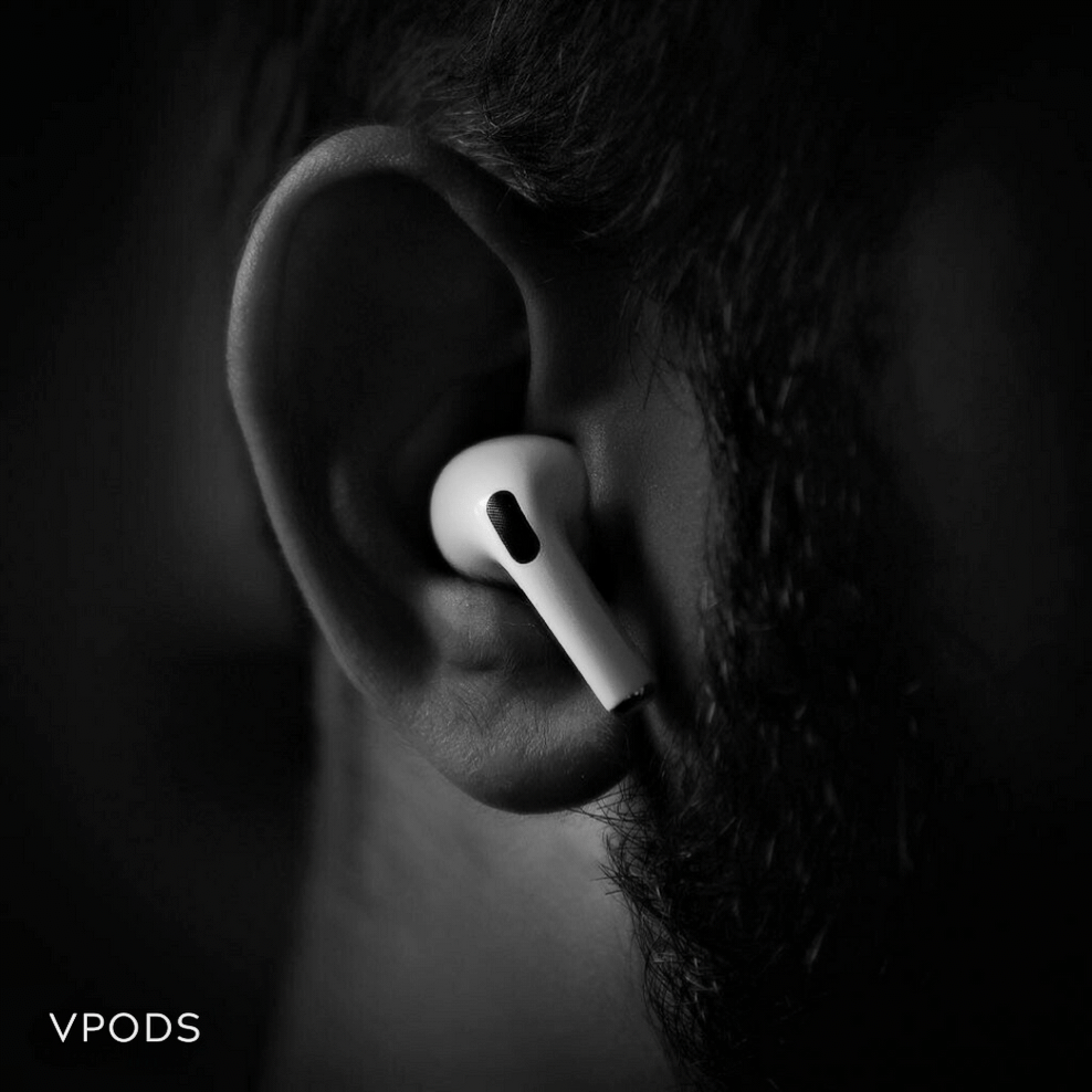 Vpods Pro 2 ANC - Free 5000mAh Magsafe Powerbank | 6 Months Warranty - Veloraa Official